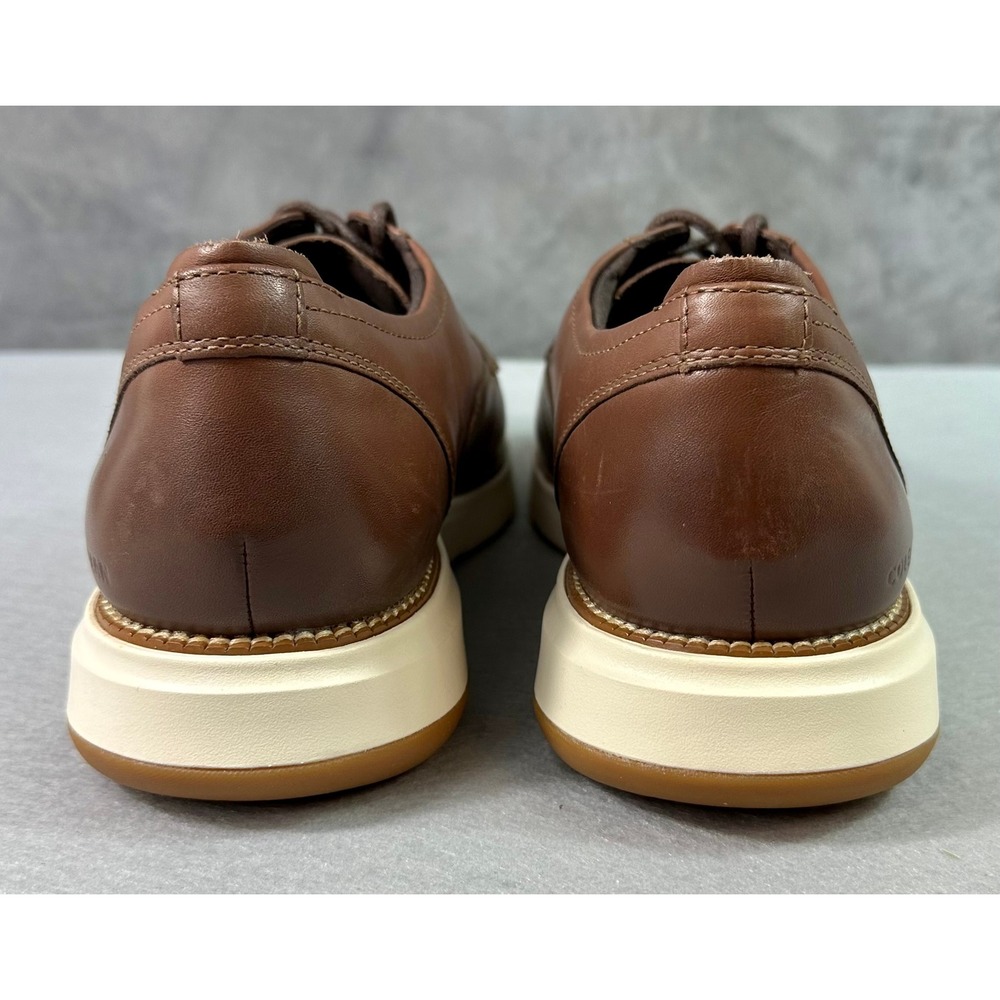 Cole Haan Men's Brown Grand Atlantic Oxford Dress Shoe sz 12M (S2296) - Picture 5 of 9